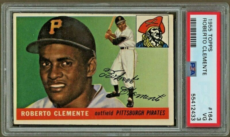 1955 Topps Roberto Clemente #164