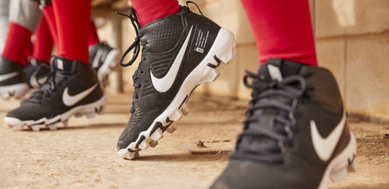 Metal vs Molded Baseball Cleats