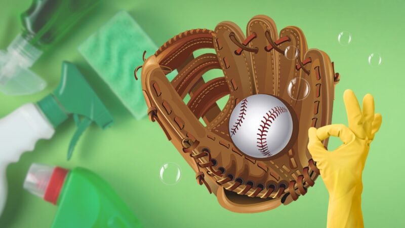 How to clean a baseball glove